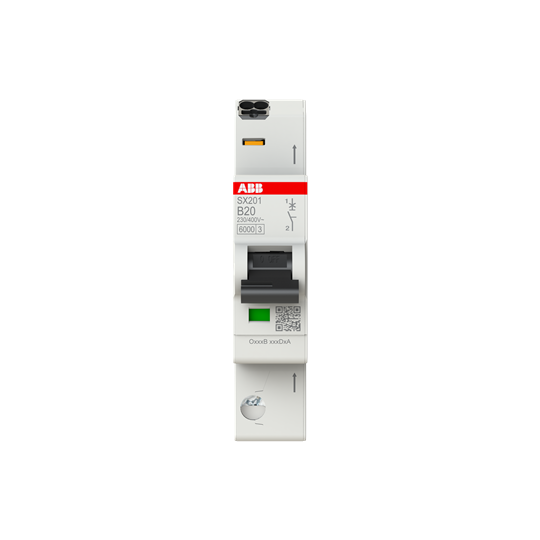 Sicherungsautomat Flexline B-Char., 6kA, 20A, 1P FlexLine Push-in Technologie