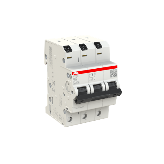 Sicherungsautomat Flexline B-Char., 6kA, 20A, 3P FlexLine Push-in Technologie – Bild 2 von 3