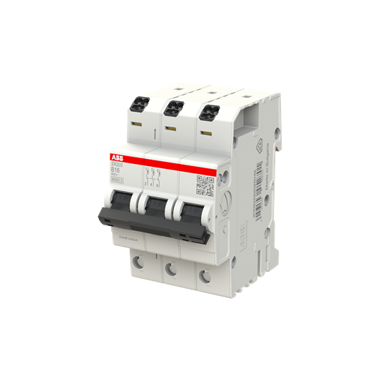 Sicherungsautomat Flexline B-Char., 6kA, 16A, 3P FlexLine Push-in Technologie – Bild 3 von 3