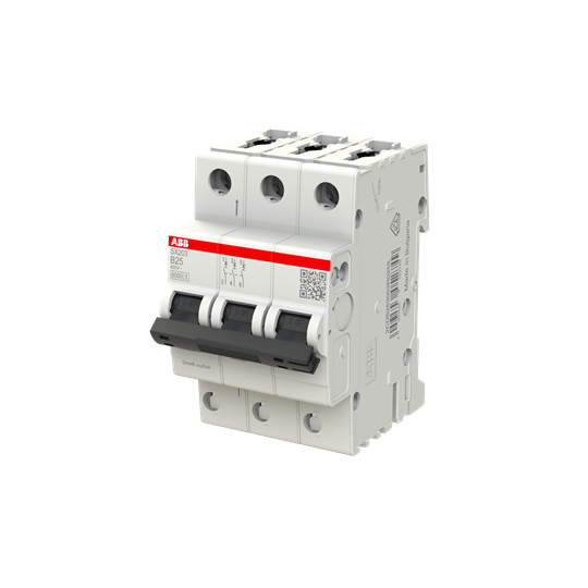 Sicherungsautomat Flexline B-Char., 6kA, 25A, 3P FlexLine Push-in Technologie – Bild 3 von 3