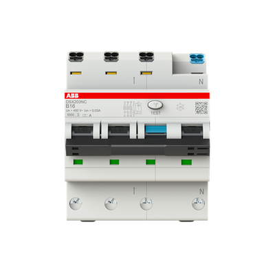 FI/LS-Schalter 6kA, 3P+N, Typ A, B 16, 30mA FlexLine Push-in Technologie