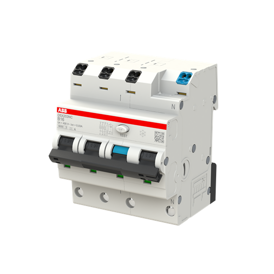 FI/LS-Schalter 6kA, 3P+N, Typ A, B 16, 30mA FlexLine Push-in Technologie – Bild 3 von 3