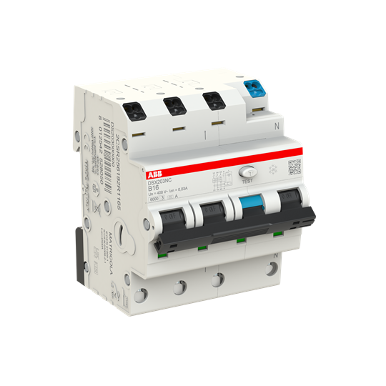 FI/LS-Schalter 6kA, 3P+N, Typ A, B 16, 30mA FlexLine Push-in Technologie – Bild 2 von 3