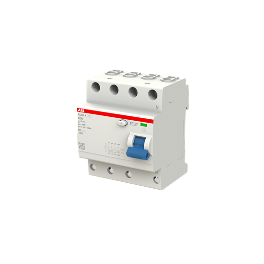 Fehlerstrom-Schutzschalter 4P, Typ A, 40 A, 30 mA FlexLine Push-in Technologie – Bild 3 von 3
