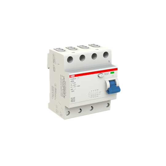 Fehlerstrom-Schutzschalter 4P, Typ A, 40 A, 30 mA FlexLine Push-in Technologie – Bild 2 von 3