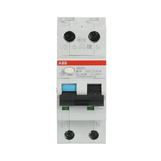 FI/LS-Schalter 6kA, 1P+N, Typ A, B 16, 300mA