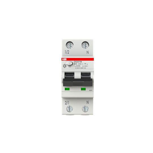 FI/LS-Schalter 10kA, 1P+N, Typ A, B 10, 30mA