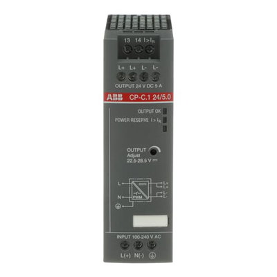 Netzteil In:100-240VAC/90-300VDC Out:DC 24V/5A Schutzlackierte Leiterplatte