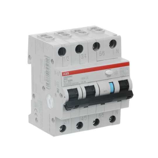 FI/LS-Schalter 6kA 3P+N Typ A, B 32, 30mA 6kA IEC/EN 61009, 10kA IEC/EN 60947-2 – Bild 2 von 3
