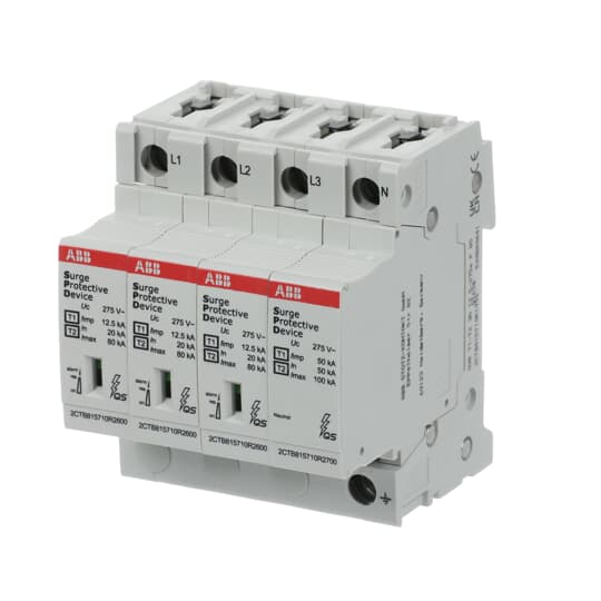 Kombi-Ableiter T1-T2 12.5kA/Pol, TT/TNS 3+N, Uc 275 V, Up 1, 3 kV – Bild 3 von 3