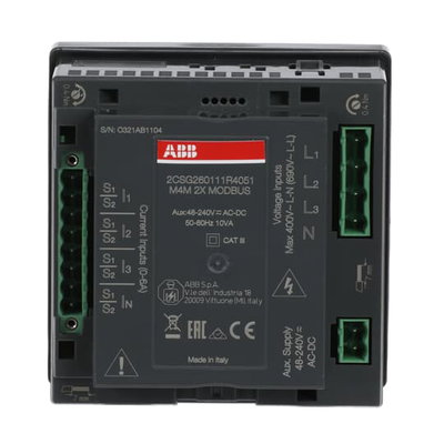 Netzanalysegerät, Hutschienen-Gerät ohne Display, Protokoll: Modbus RTU