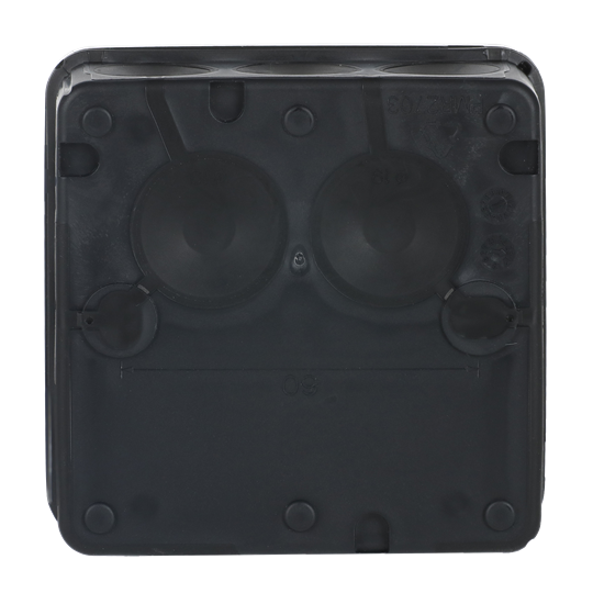 Kabelabzweigdose IP65 86mm x 86mm schwarz – Bild 2 von 4