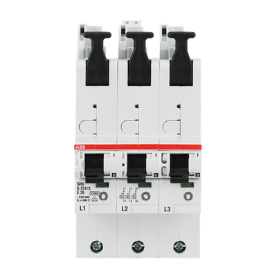 Hauptleitungsschutzschalter SH-Schalter in E-Char., 25kA, 35A, 3x1P   