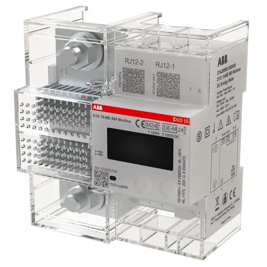 DC-Energiezähler für die Hutschiene MID & PTB, Nennstrom 650A – Bild 3 von 3
