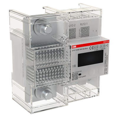 DC-Energiezähler für die Hutschiene MID & PTB, Nennstrom 650A  
