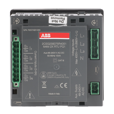 Netzanalysegerät, Hutschienen-Gerät ohne Display, Protokoll: Modbus RTU