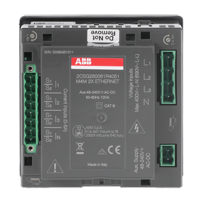 Netzanalysegerät, Hutschienen-Gerät ohne Display, Protokoll: Modbus TCP/IP