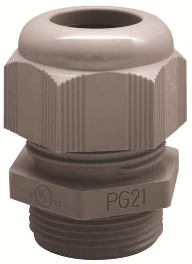 SIB-TEC Kabelverschraubung M63, Dunkelgrau, PA6, Ø35-48mm