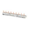 Phasenschiene 3-phasig, 9 Pins, 9 TE, 10 mm², nicht kürzbar