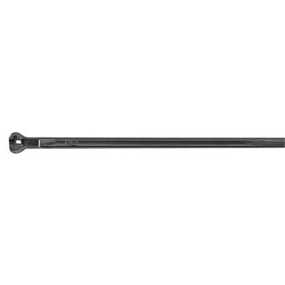 TYB24MX Ty-Rap Stahlnasenkabelbinder Standard, 140x3,6 mm, 133N, schwarz