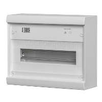 AMIGO Kleinverteiler, 1-reihig, AP ohne Tür, BxHxT: 300x245x106mm