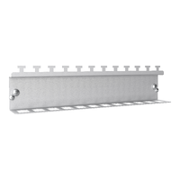 Patch Panel, UP/HW für 12x Keystone Module (RJ45)