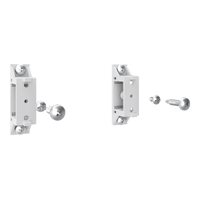 Hutschienenhalter isoliert_2 für 15mm Hutschiene 15mm (Satz 2 Stück)