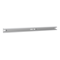 Kabelabfangschiene 494mm FB2 für N-Gehäuse und Tragegerüst