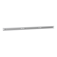 Kabelabfangschiene 744mm FB3 für N-Gehäuse und Tragegerüst