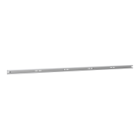 Kabelabfangschiene 1244mm FB5 für N-Gehäuse und Tragegerüst