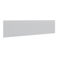 PrismaXS Abdeckstreifen für Geräteausschnitt 220mm, RAL9002 grauweiß, (1VPE/Set mit 10 Stk,)