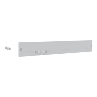 Prisma XS-Modul tief BxH: 500x75mm Leer mit geschlossener Abdeckung(Set 2 St)