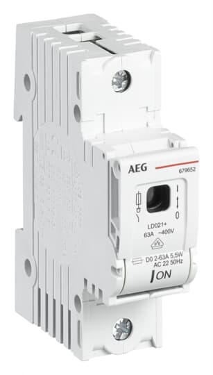 Sicherungslasttrennschalter D02 1 polig, 63 A Alt-GE: 544332 – Bild 2 von 3