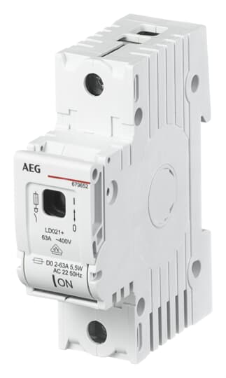 Sicherungslasttrennschalter D02 1 polig, 63 A Alt-GE: 544332 – Bild 3 von 3