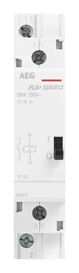 Stromstoßschalter 16 A Spule 12V AC, 2S Alt-GE: 685811
