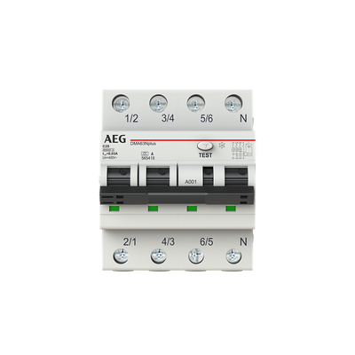 DMA63NpC25/030 - LSFI-Schalter 6kA 3P+N, Typ A, C 25, 30mA