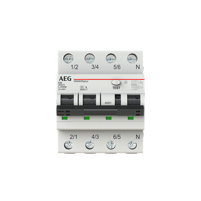 DMA63NpC20/030 - LSFI-Schalter 6kA 3P+N, Typ A, C 20, 30mA