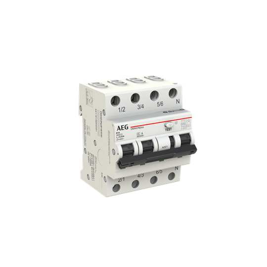 FI/LS-Schalter 3P+N, Typ A, B 16, 30 mA 6 kA IEC/EN 61009 – Bild 2 von 3