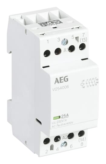 VI254006 Installationsschütz 4S/0Ö, 230 V AC QTY 6