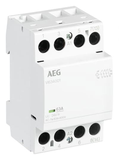 VI634001 Installationsschütz 4S/0Ö, 24 V AC/DC QTY 4