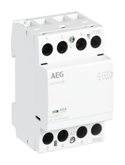 Installationsschütz, 4S/0Ö, 24 V AC/DC VPE: 4