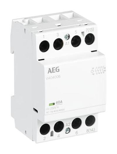 VI404006 Installationsschütz 4S/0Ö, 230 V AC QTY 4