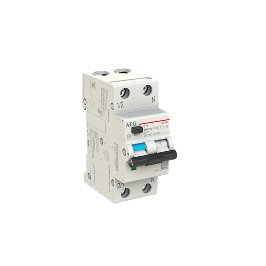 FI/LS-Schalter 1P+N Typ A, C-Char., 16 A, 100 mA, 10 kA – Bild 2 von 3
