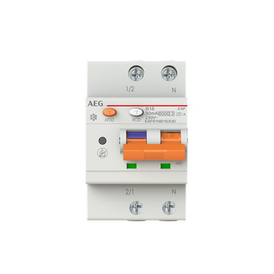 AEF61NB16/A30 - AFDD mit LSFI 1P+N 16A, B-Charakteristik, 30mA