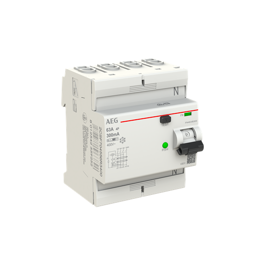 Fehlerstrom-Schutzschalter 4P Typ B 40 A, 300 mA, 4 TE – Bild 4 von 6