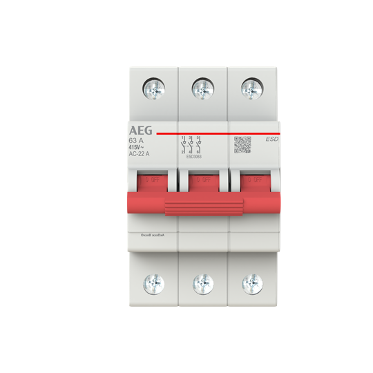 Lasttrennschalter 3P, 63 A