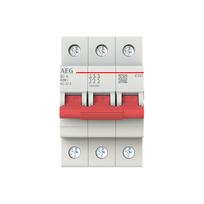 ESD3080 Lasttrennschalter 3P, 80A
