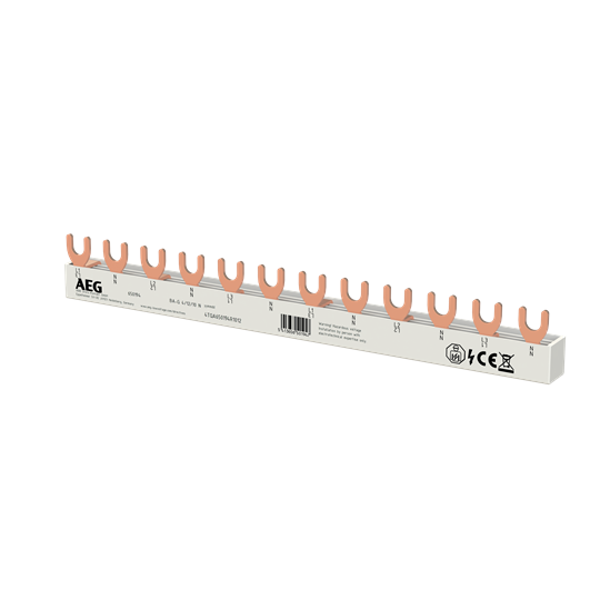 Sammelschiene 4-phasig, 10 mm², 12 Pins – Bild 3 von 3