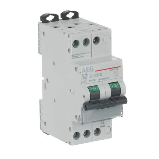 Leitungsschutzschalter 6 kA Unibis 3P 25 A, C-Charakteristik, 2 TE – Bild 2 von 3