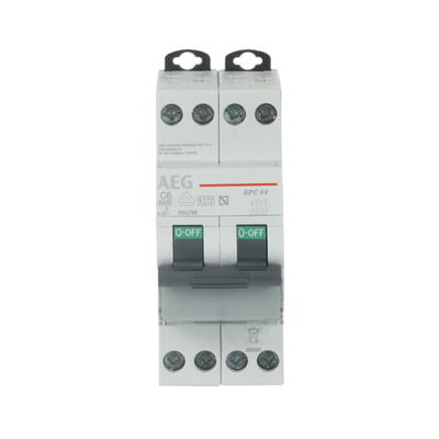 EPC64 C06 - LS-Schalter 6kA Unibis 4P 6A, C-Charakteristik, 2TE Alt-GE: 692574